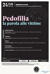 Pedofilia - la parola alle vittime