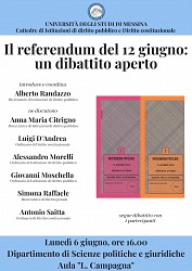 Il referendum del 12 giugno: un dibattito aperto